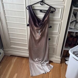 12th Tribe | Dresses | 2th Tribe Dolce Mocha Ombre Cowl Neck Maxinever Worn  | Poshmark